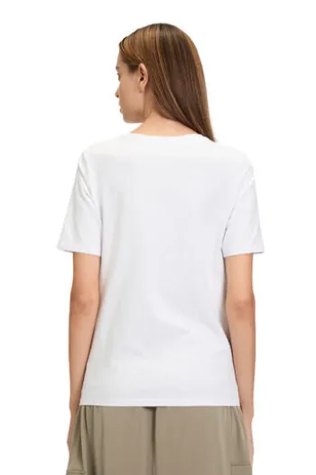 BETTY BARCLAY Shirt Weiß Kurzarm