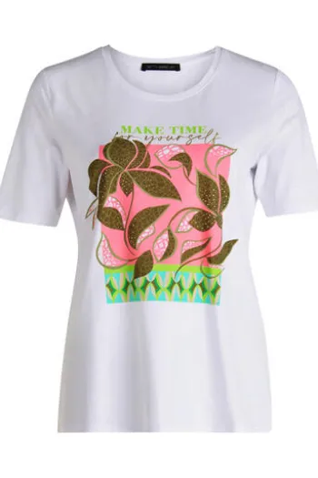 BETTY BARCLAY Shirt Weiß Kurzarm