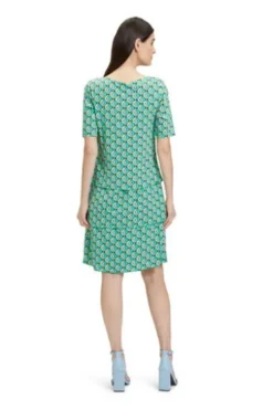 BETTY BARCLAY Stufenkleid green/blue