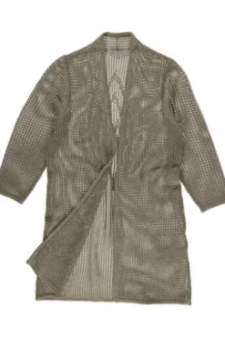BIANCA Long-Strickjacke