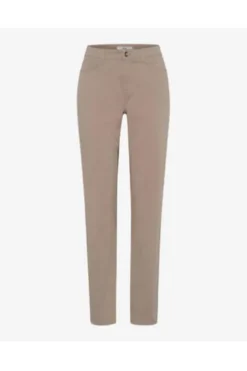BRAX Baumwoll-Hose Carola beige Feminine Fit