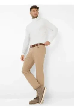 BRAX Baumwoll-Jeans Cooper Marathon camel Regular Fit