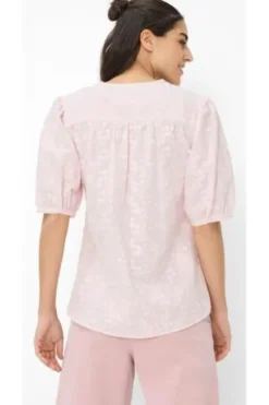 BRAX Bluse Vea dusty rose Kurzarm