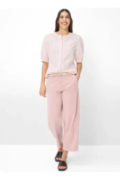 BRAX Bluse Vea dusty rose Kurzarm