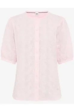 BRAX Bluse Vea dusty rose Kurzarm