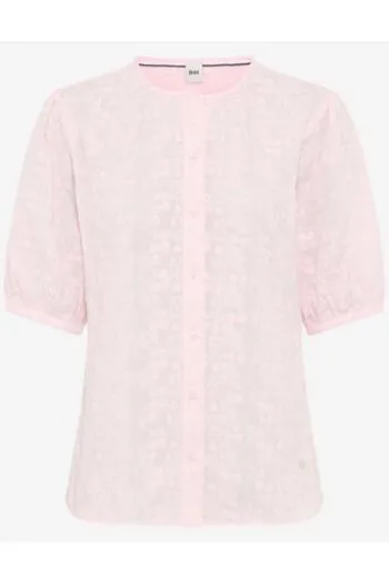 BRAX Bluse Vea dusty rose Kurzarm