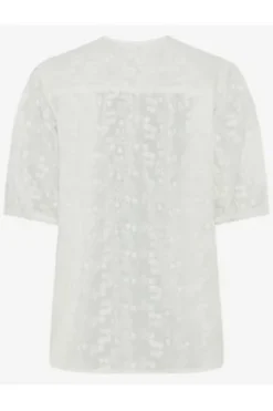 BRAX Bluse Vea white Kurzarm