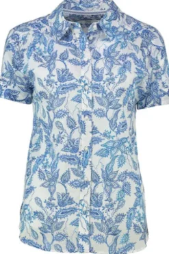 BRAX Bluse Viv Blau
