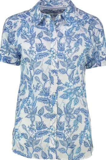BRAX Bluse Viv Blau
