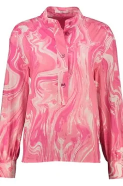 BRAX Bluse Viv pink in sommerlicher Qualität