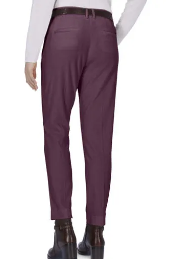 BRAX Cordhose Mara beere Regular Fit