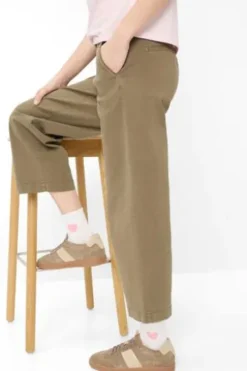 BRAX 6/8 Culotte-Hose Maine S light mocha Wide Fit