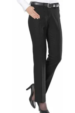 BRAX Feel Good Sofie Soft Flanell Hose schwarz