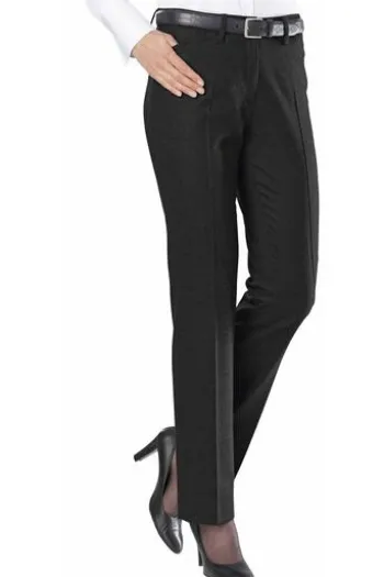 BRAX Feel Good Sofie Soft Flanell Hose schwarz