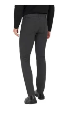BRAX Five Pocket Baumwoll Hose Chuck perma black gemustert Modern Fit