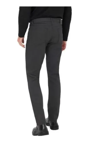 BRAX Five Pocket Baumwoll Hose Chuck perma black gemustert Modern Fit