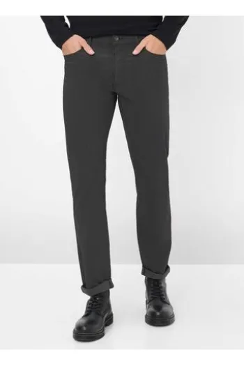 BRAX Five Pocket Baumwoll Hose Chuck perma black gemustert Modern Fit