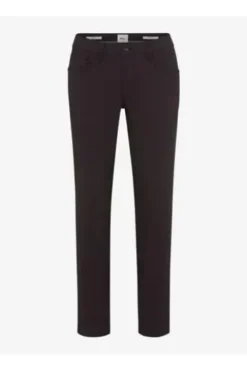 BRAX Five Pocket Baumwoll Hose Chuck perma black gemustert Modern Fit