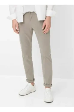 BRAX Five Pocket Baumwoll Hose Chuck walnut gemustert Modern Fit
