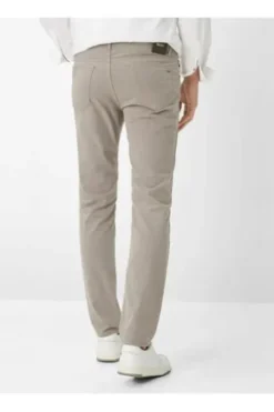 BRAX Five Pocket Baumwoll Hose Chuck walnut gemustert Modern Fit