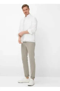 BRAX Five Pocket Baumwoll Hose Chuck walnut gemustert Modern Fit