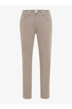 BRAX Five Pocket Baumwoll Hose Chuck walnut gemustert Modern Fit