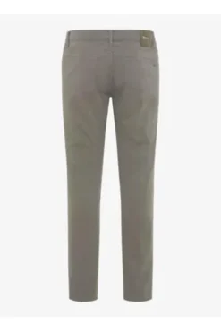 BRAX Five Pocket Baumwoll Hose Chuck olive gemustert Modern Fit