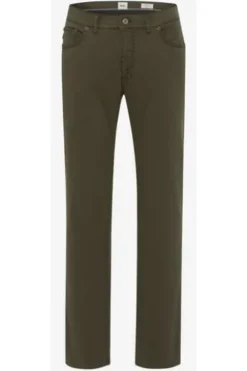 BRAX Five Pocket Hose Cooper burnt olive Regular Fit