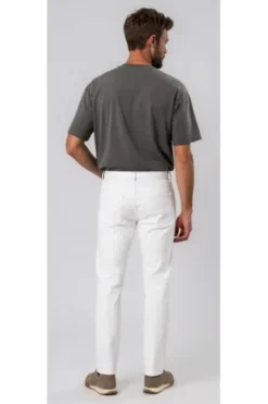 BRAX Five-Pocket-Jeans Cadiz white Straight Fit