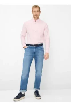 BRAX Five Pocket Jeans Clint dark rebel Relaxed Fit
