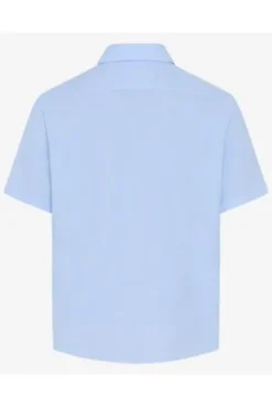 BRAX Hemd Dan sky Modern Fit Kurzarm