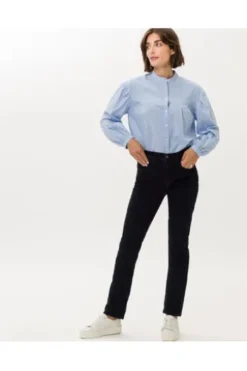 BRAX Jeans Carola darkblue Feminine Fit in Premium-Denim
