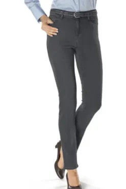 BRAX Jeans Carola grau Feminine Fit in Premium-Denim