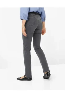 BRAX Jeans Carola grau Feminine Fit in Premium-Denim