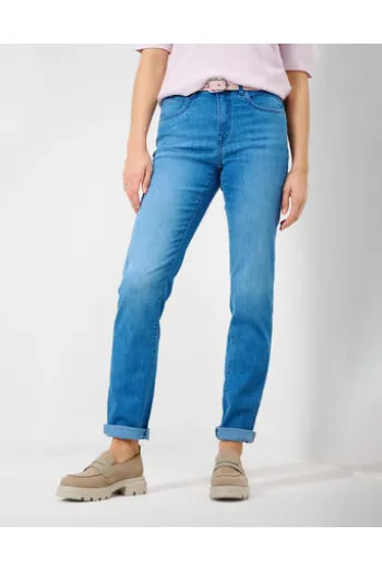 BRAX Jeans Carola hellblau Feminine Fit in Premium-Denim