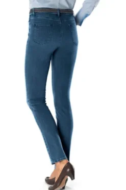 BRAX Jeans Carola jeansblau Feminine Fit in Premium-Denim