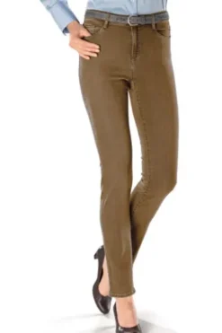 BRAX Jeans Carola sand Feminine Fit Blue Planet be nature