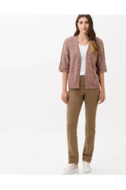 BRAX Jeans Carola sand Feminine Fit Blue Planet be nature