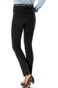 BRAX Jeans Carola schwarz Feminine Fit in Premium-Denim