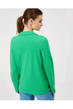 BRAX Jersey-Blazer Bella grün