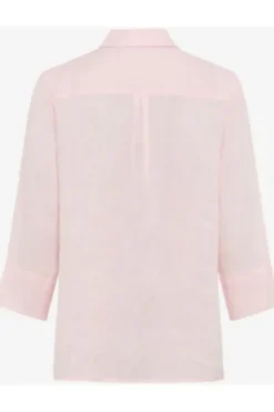 BRAX Leinen-Bluse Vicki dusty rose 3/4-Arm