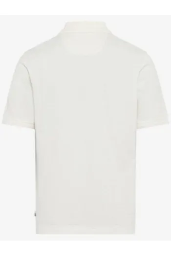 BRAX Polo-Shirt Paco offwhite