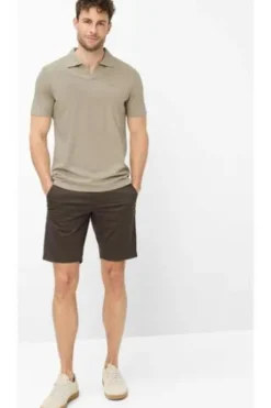 BRAX Polo-Shirt Paz light khaki
