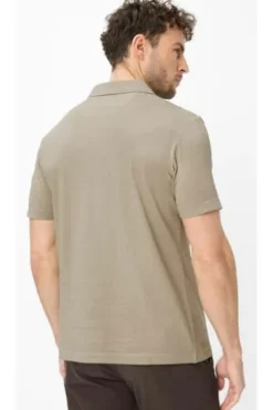 BRAX Polo-Shirt Paz light khaki