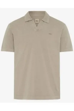BRAX Polo-Shirt Paz light khaki