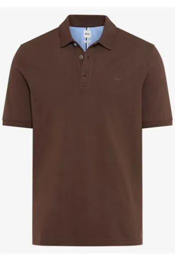 BRAX Polo-Shirt Pete chocolate
