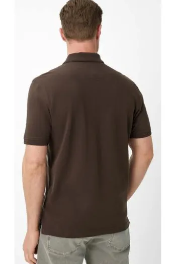 BRAX Polo-Shirt Pete chocolate