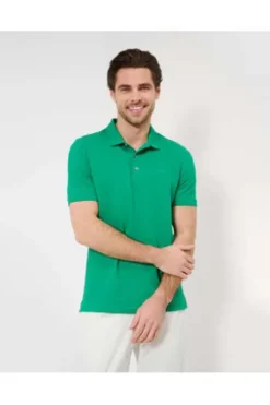 BRAX Polo-Shirt Pete grün