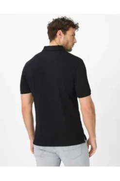 BRAX Polo-Shirt Pete schwarz Hi-FLEX