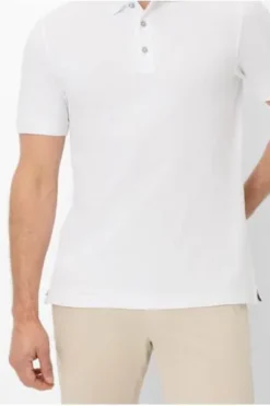 BRAX Polo-Shirt Pete white